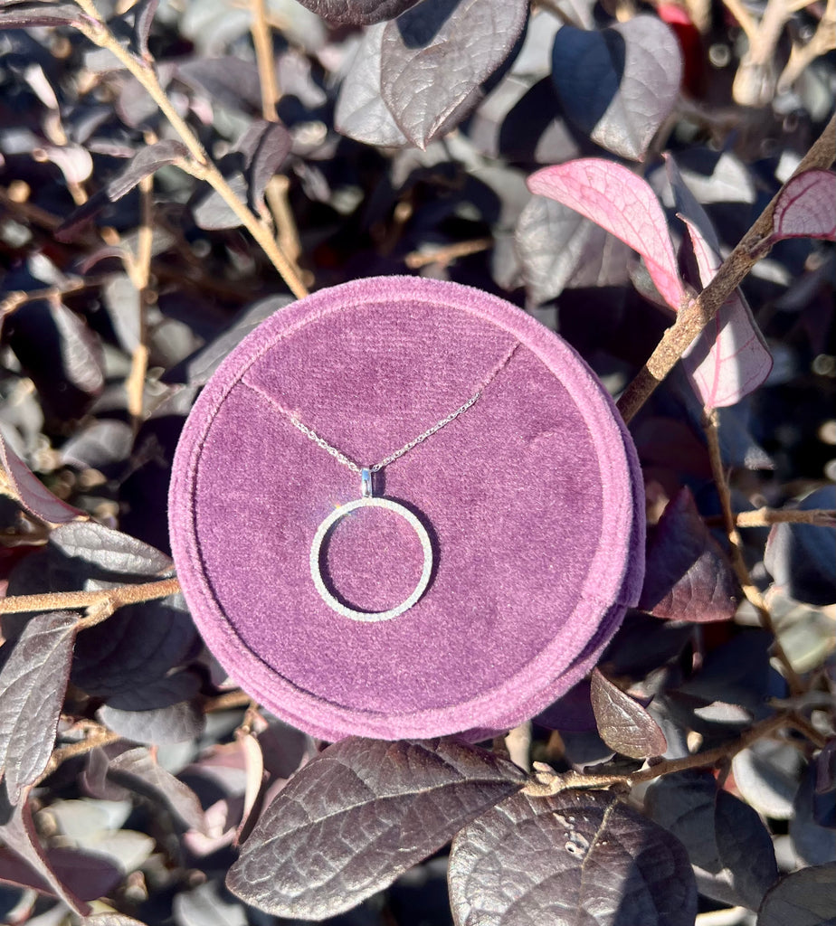 Never Ending Love Circle Necklace