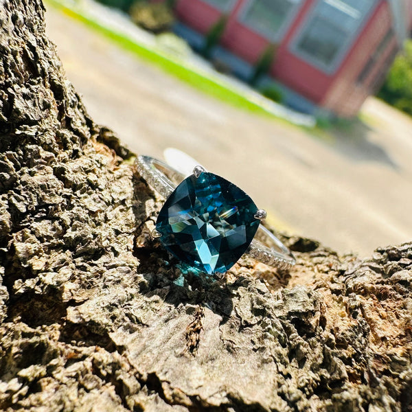 London Blue Topaz Ring