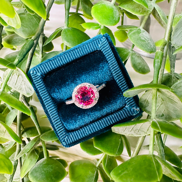 Pink Topaz Ring