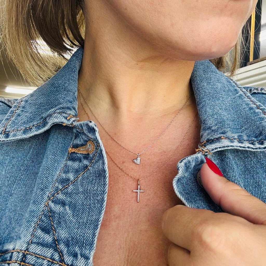 Diamond Cross Necklace